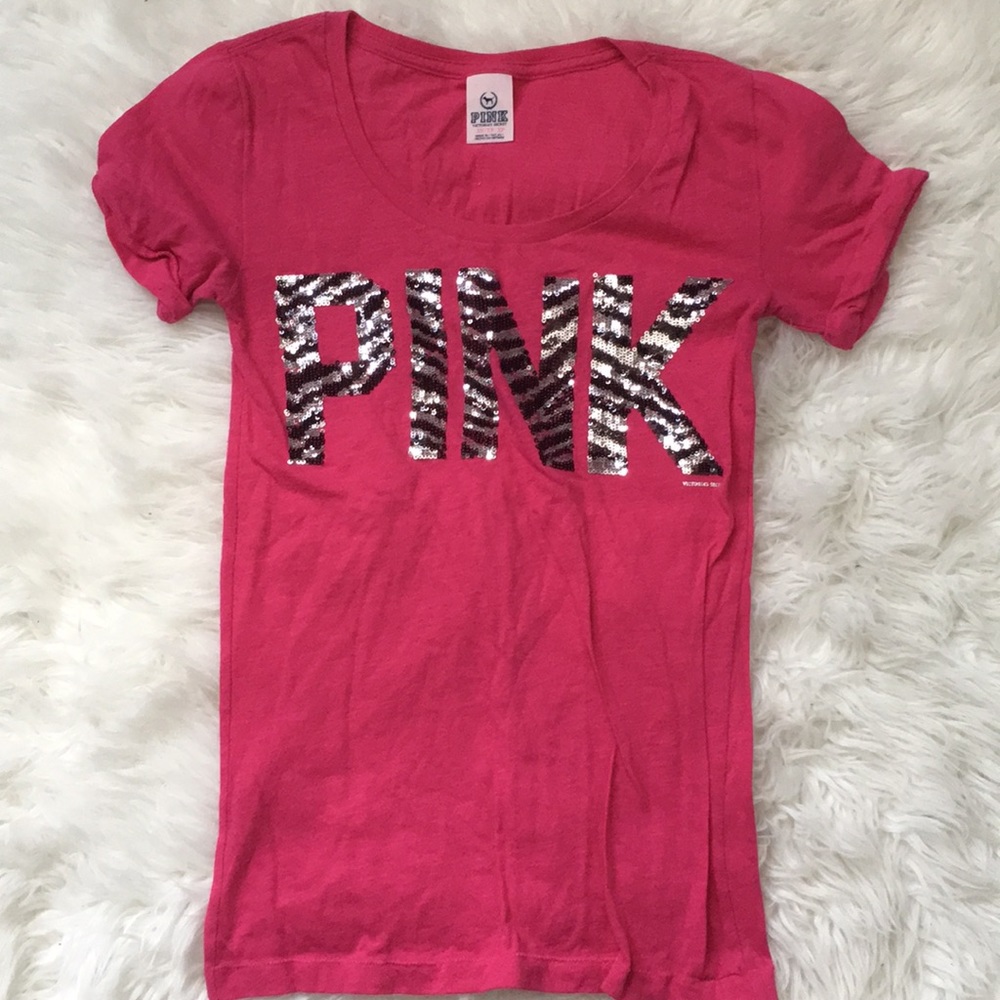Victoria’s Secret PINK sequins tshirt